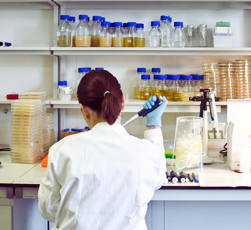 Scientist in a lab